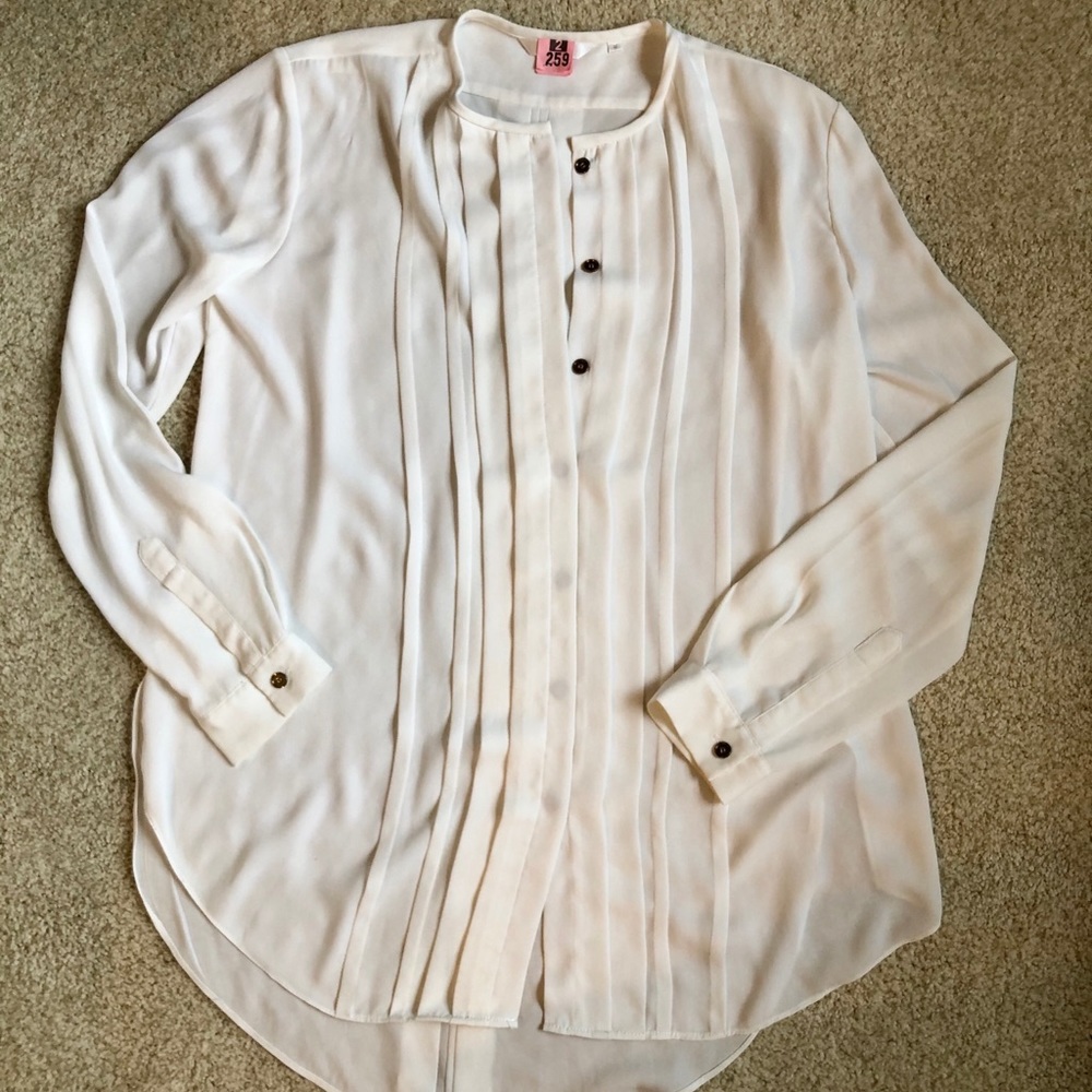 ZOA sheer top